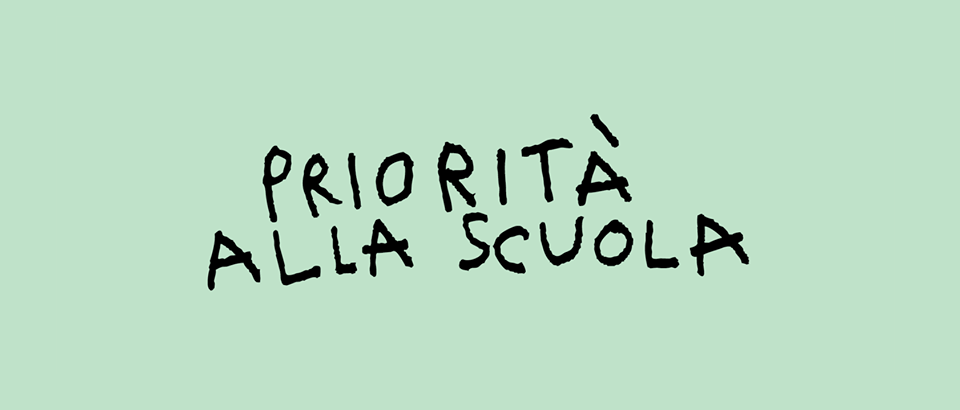 Priorità alla scuola